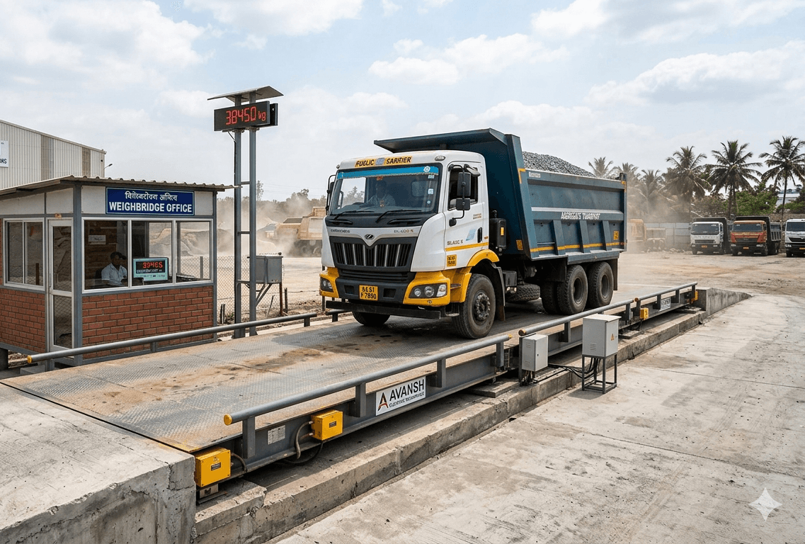 Electronic Weighbridge - Amstronics Chennai