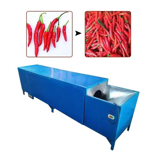 Automatic Chilli Stem Cutting Machine